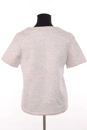 T-shirt Lacoste Gris en Viscose