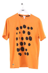 T-shirt Lacoste Orange en Coton, taille M - Seconde Main