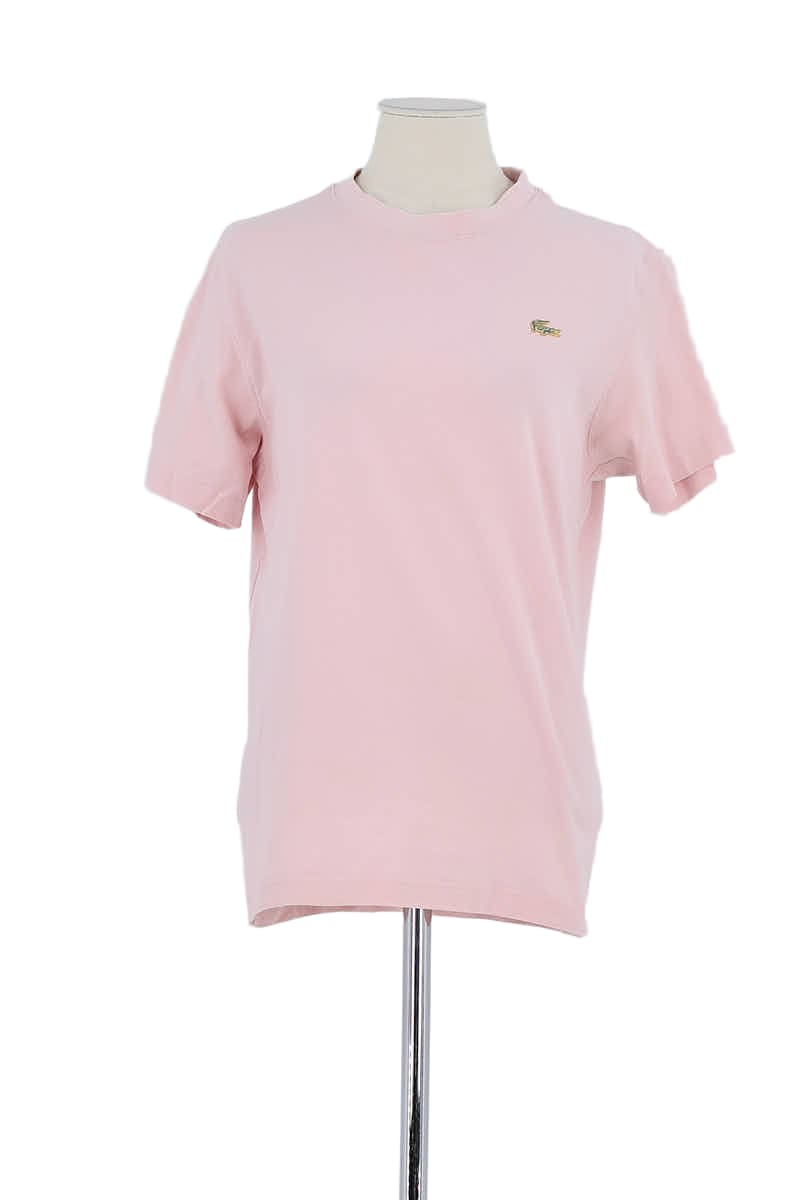 T-shirt Lacoste Rose en Coton, taille XXS - Seconde Main