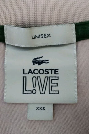 T-shirt Lacoste Rose en Coton