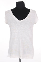 T-shirt Leon & Harper Blanc en Coton, taille XS - Seconde Main
