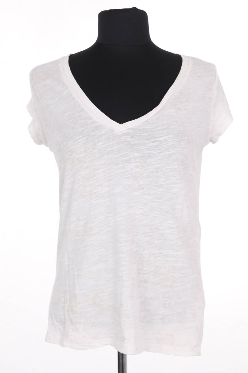 T-shirt Leon & Harper Blanc en Coton, taille XS - Seconde Main