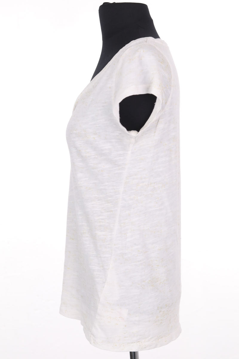 T-shirt Leon & Harper Blanc en Coton