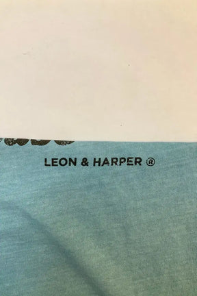 T-shirt Leon & Harper Bleu en Coton