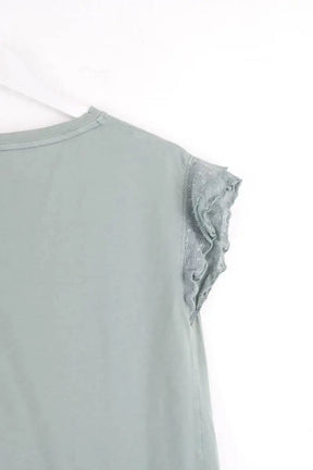 T-shirt Leon & Harper Vert en Coton