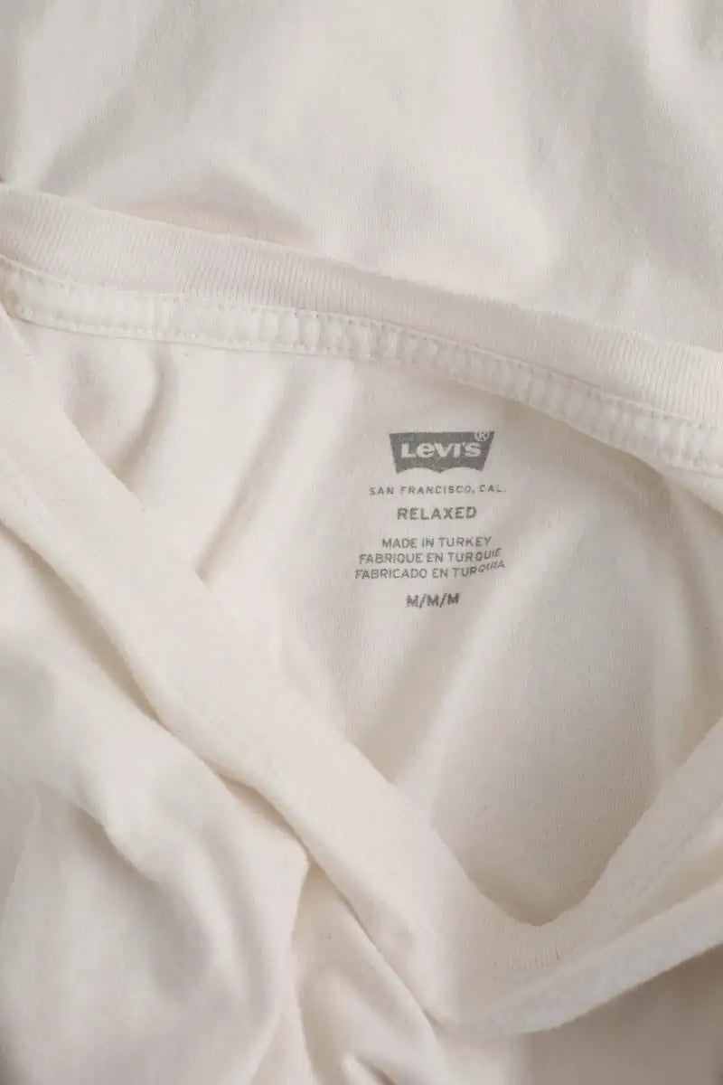 T-shirt Levi's Blanc en Coton