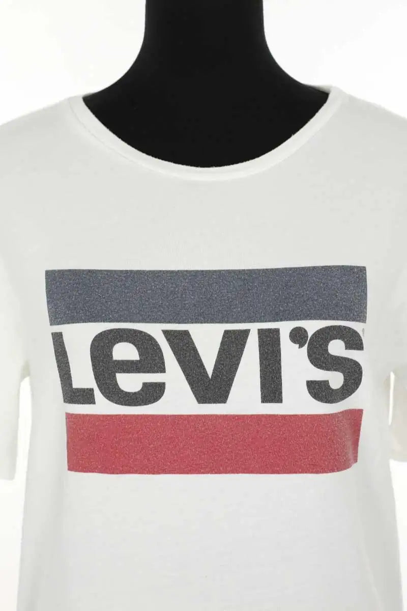 T-shirt Levi's Blanc en Coton