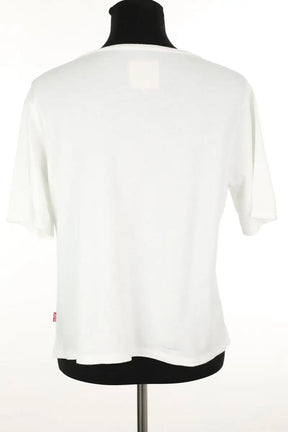 T-shirt Levi's Blanc en Coton