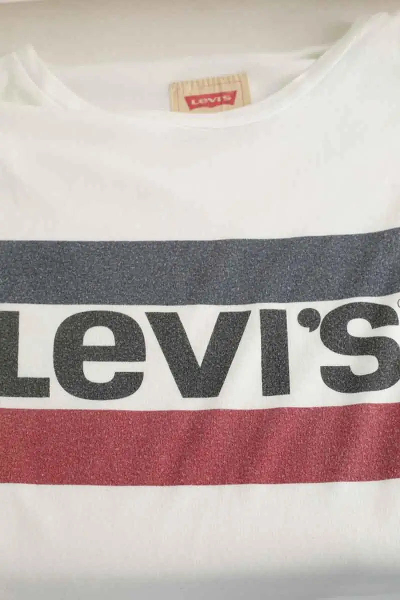 T-shirt Levi's Blanc en Coton