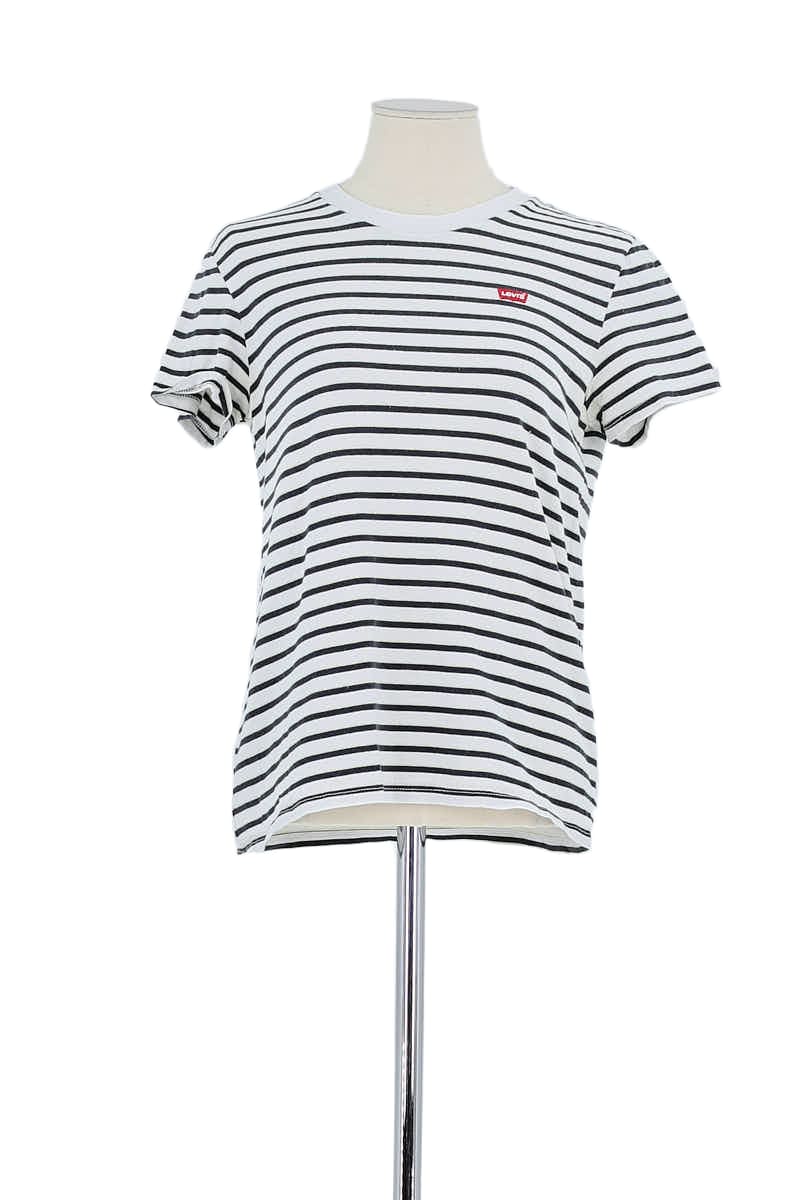 T-shirt Levi's Blanc en Coton, taille S - Seconde Main