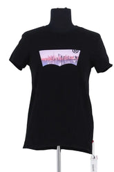 T-shirt Levi's Noir en Coton, taille L - Seconde Main