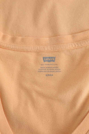 T-shirt Levi's Orange en Coton