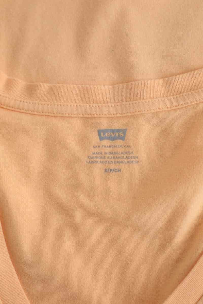 T-shirt Levi's Orange en Coton