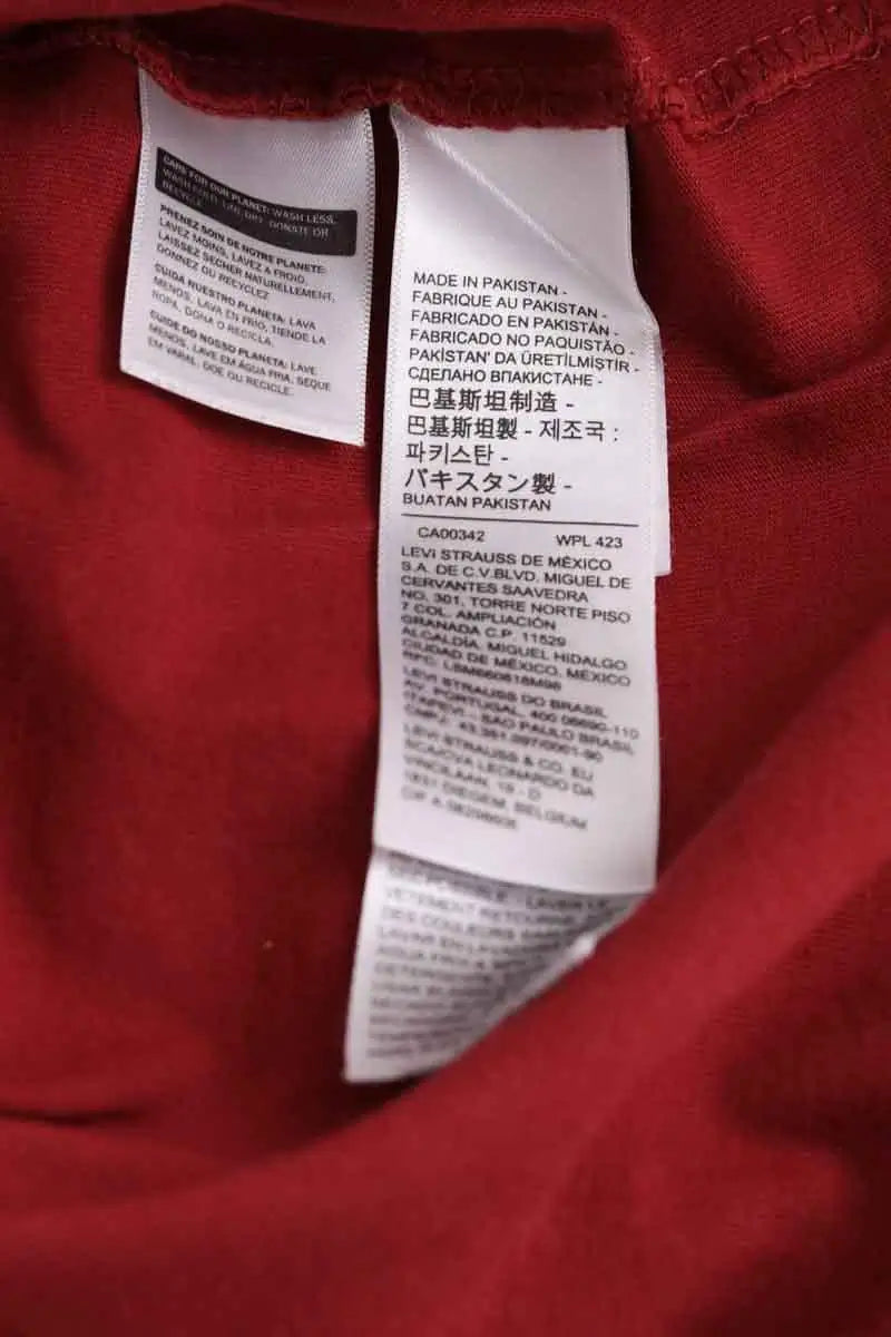 T-shirt Levi's Rouge en Coton