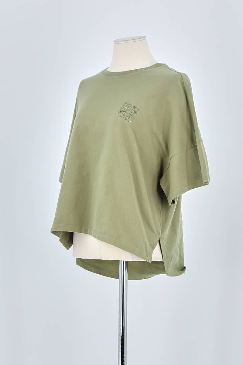 T-shirt Loewe Vert en Coton
