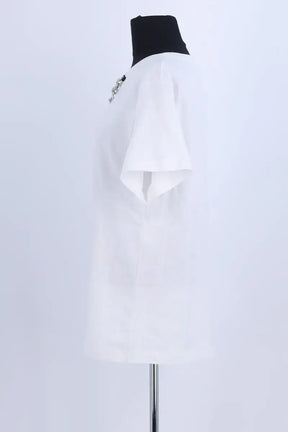 T-shirt Louis Vuitton Blanc en Coton