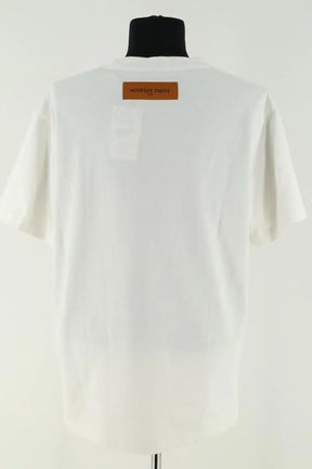 T-shirt Louis Vuitton Blanc en Coton