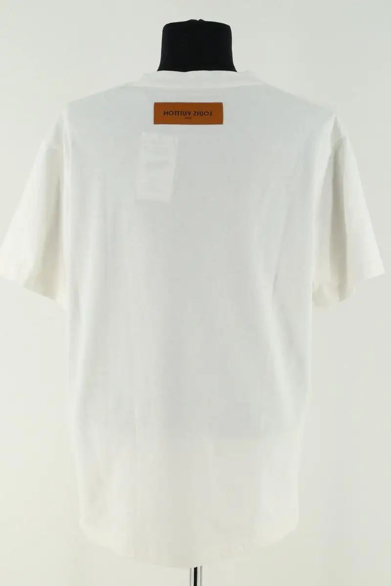 T-shirt Louis Vuitton Blanc en Coton