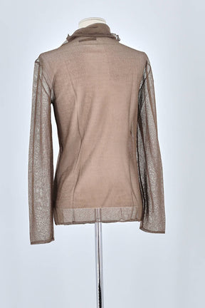 T-shirt Louis Vuitton Marron en Viscose