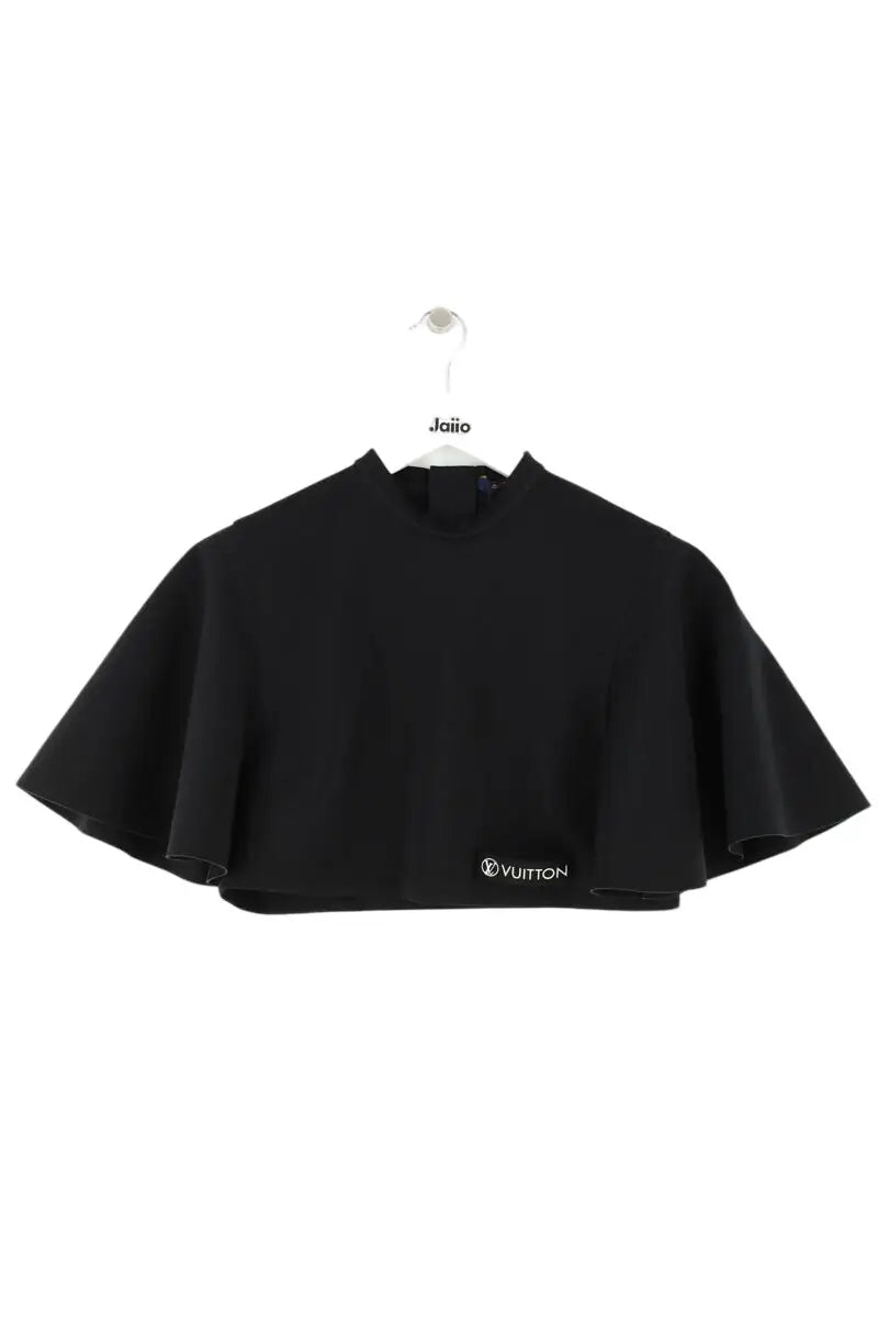 T-shirt Louis Vuitton Noir en Synthétique, taille S - Seconde Main