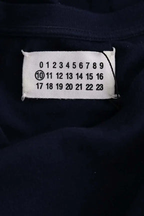 T-shirt Maison Martin Margiela Marine en Coton