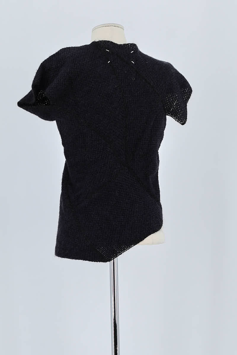 T-shirt Maison Martin Margiela Noir en Laine