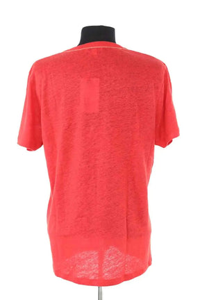 T-shirt Maison Sarah Lavoine Rouge en Lin