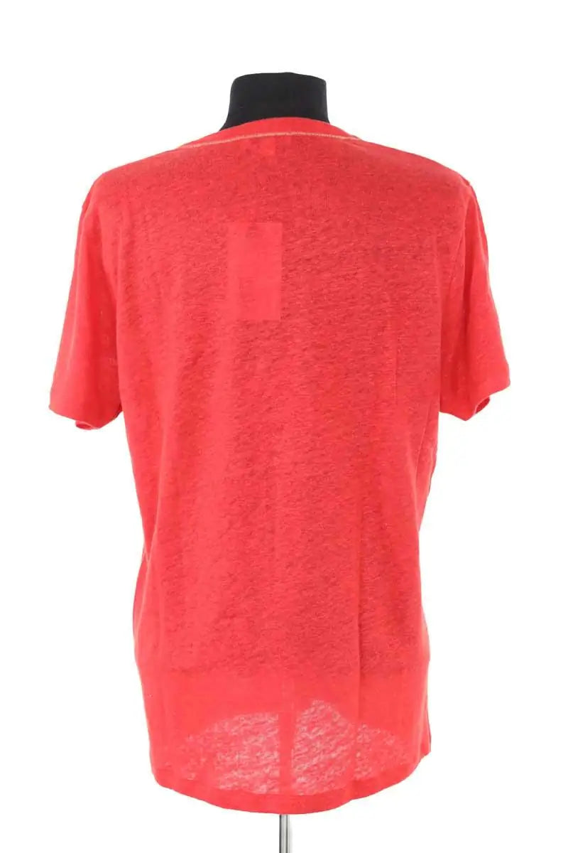 T-shirt Maison Sarah Lavoine Rouge en Lin