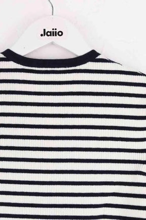 T-shirt Maje Marine en Coton