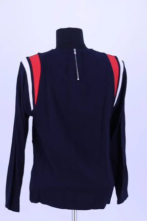 T-shirt Maje Marine en Synthétique