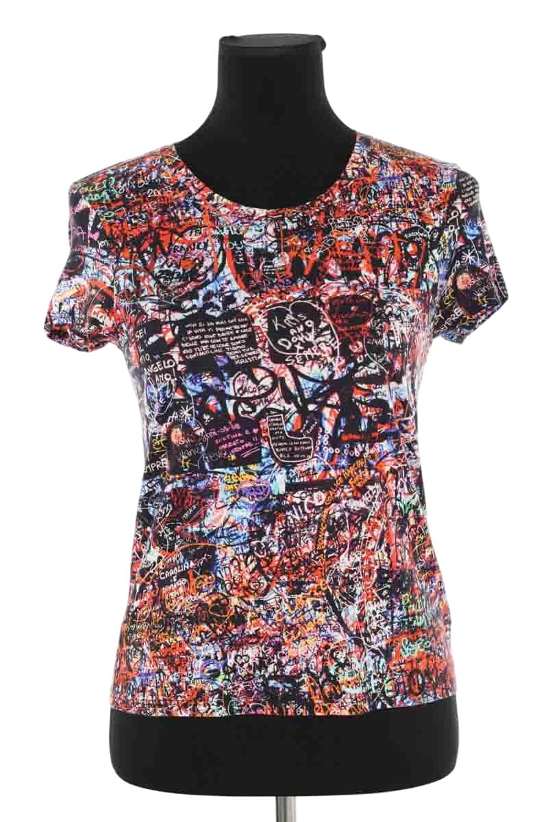 T-shirt Maje Multicolore en Coton, taille S - Seconde Main