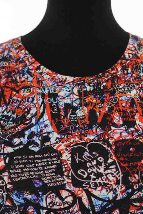 T-shirt Maje Multicolore en Coton