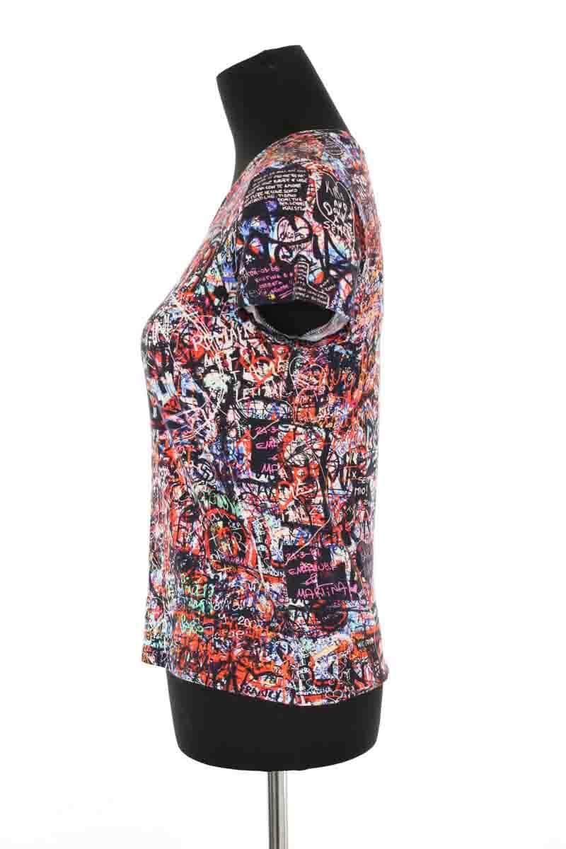 T-shirt Maje Multicolore en Coton