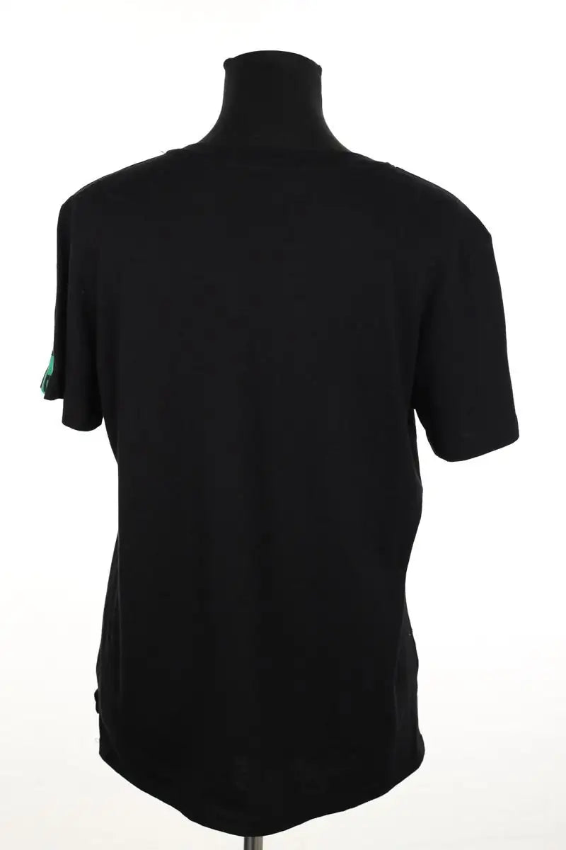 T-shirt Maje Noir en Coton