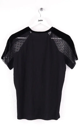 T-shirt Maje Noir en Coton