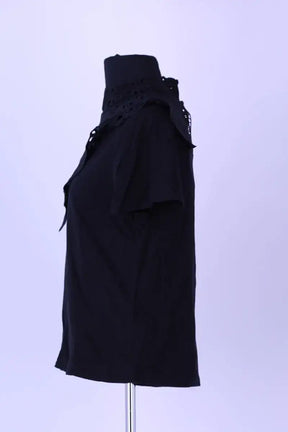 T-shirt Maje Noir en Coton