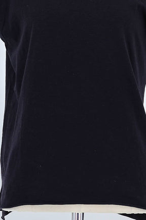 T-shirt Maje Noir en Coton