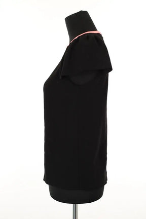 T-shirt Maje Noir en Coton