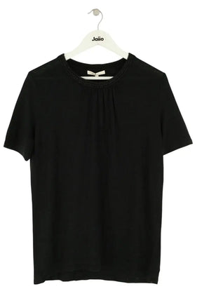 T-shirt Maje Noir en Lin, taille L - Seconde Main