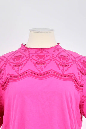 T-shirt Maje Rose en Coton
