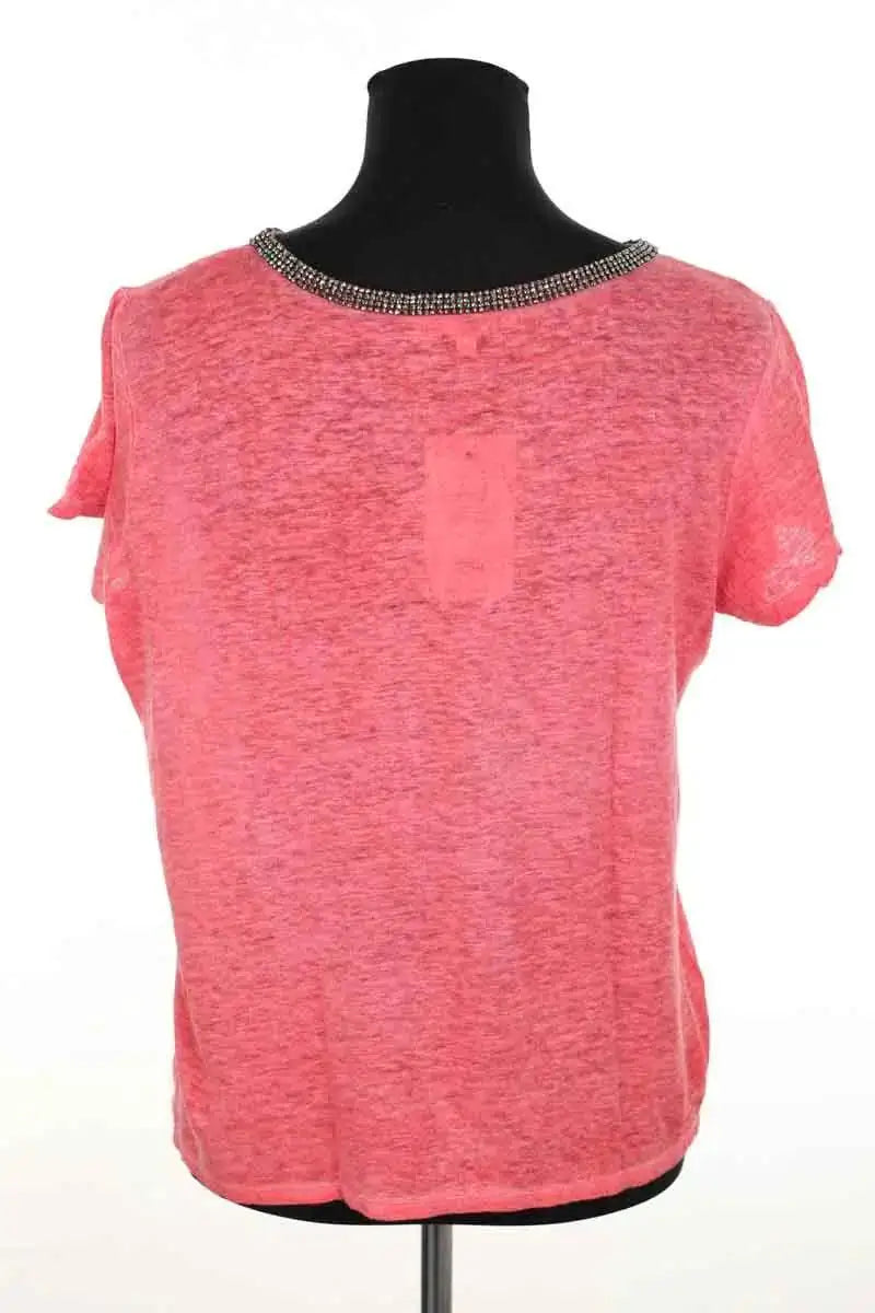 T-shirt Maje Rose en Lin