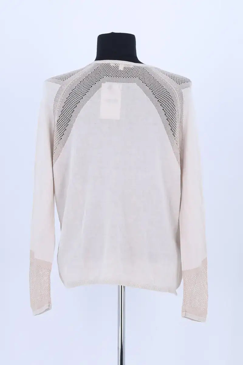 T-shirt Maje Rose en Soie