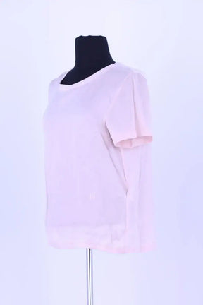 T-shirt Maje Rose en Soie