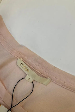 T-shirt Maje Rose en Soie