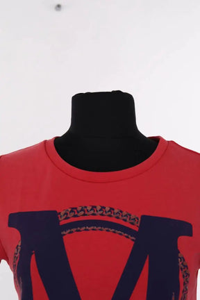 T-shirt Maje Rouge en Coton