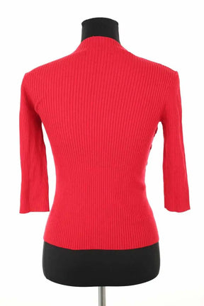 T-shirt Maje Rouge en Coton