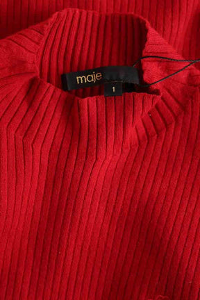 T-shirt Maje Rouge en Coton