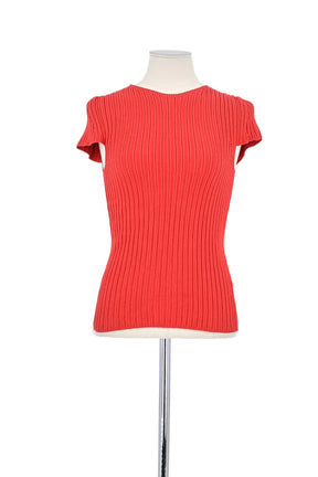 T-shirt Maje Rouge en Viscose, taille S - Seconde Main