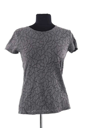 T-shirt Majestic Filatures Gris en Coton, taille S - Seconde Main