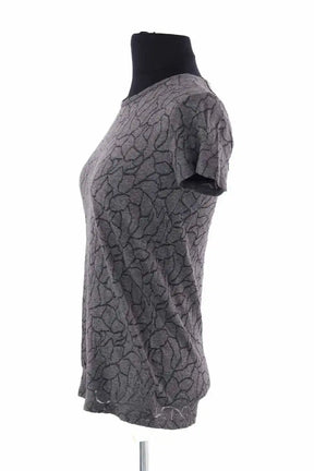 T-shirt Majestic Filatures Gris en Coton